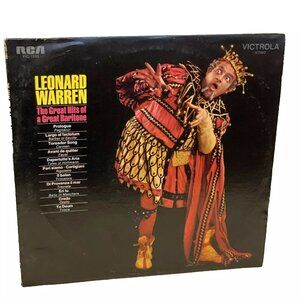 Leonard Warren The Great Hits Of A Great Baritone (Vinyl, 1971) RCA Victrola VIC